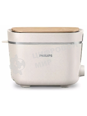 Тостер Philips HD2640/10 белый, 830 Вт, 2 слота