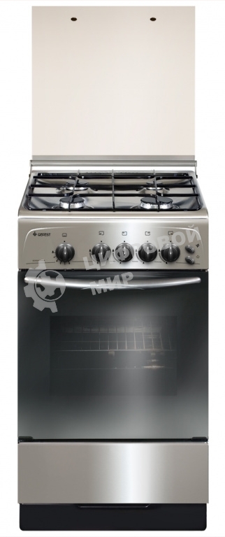 Плита газовая Gefest ПГ 3200-06 К62 серебристый, конфорок 4 шт, духовка 42 л, 50 см x 85 см x 57 см