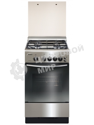 Плита газовая Gefest ПГ 3200-06 К62 серебристый, конфорок 4 шт, духовка 42 л, 50 см x 85 см x 57 см