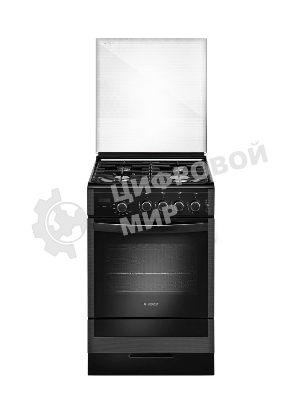Плита газовая Gefest ПГ 5300-03 0046 черный, конфорок 4 шт, духовка 52 л, 50 см x 85 см x 58.5 см