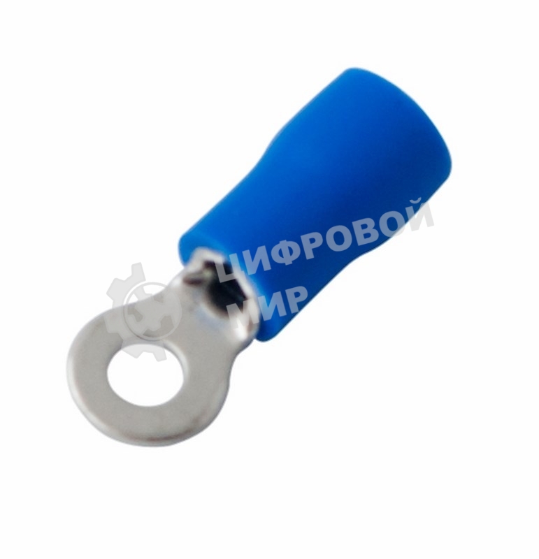 Наконечник кольцевой изолированный Rexant ø 3.2 мм 1.5-2.5 мм² (НКи 2.5-3/НКи2-3) синий
