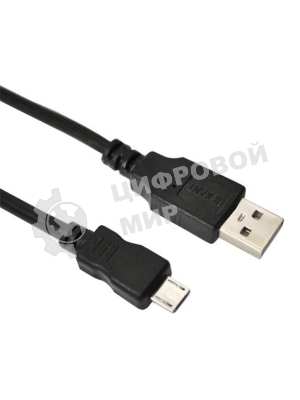 Кабель USB Rexant (шт. micro USB - шт. USB A) 1.8 м, черный