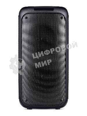 Минисистема Hyundai H-MC1231 черный 40Вт FM USB BT micro SD