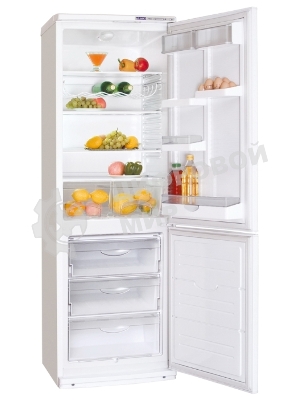 Холодильник Atlant ХМ-6021-031 белый двухкамерный 225/101л морозилка снизу