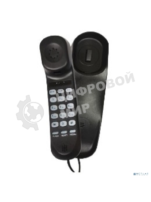 Телефон проводной Ritmix RT-002 черный