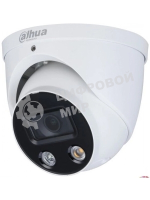Камера видеонаблюдения IP Dahua DH-IPC-HDW3449HP-AS-PV-0280B-S5 2.8-2.8мм цв. корп.:белый/черный (DH-IPC-HDW3449HP-AS-PV-0280B)