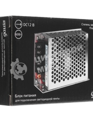 Блок питания GAUSS LED STRIP PS 60W 12V