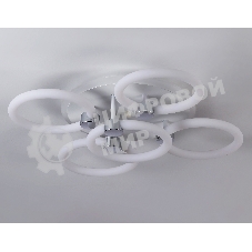 Потолочный светодиодный светильник FA3841/4+1 WH белый 70W 3000K-6400K+RGB D538*115 (ПДУ РАДИО 2.4G)