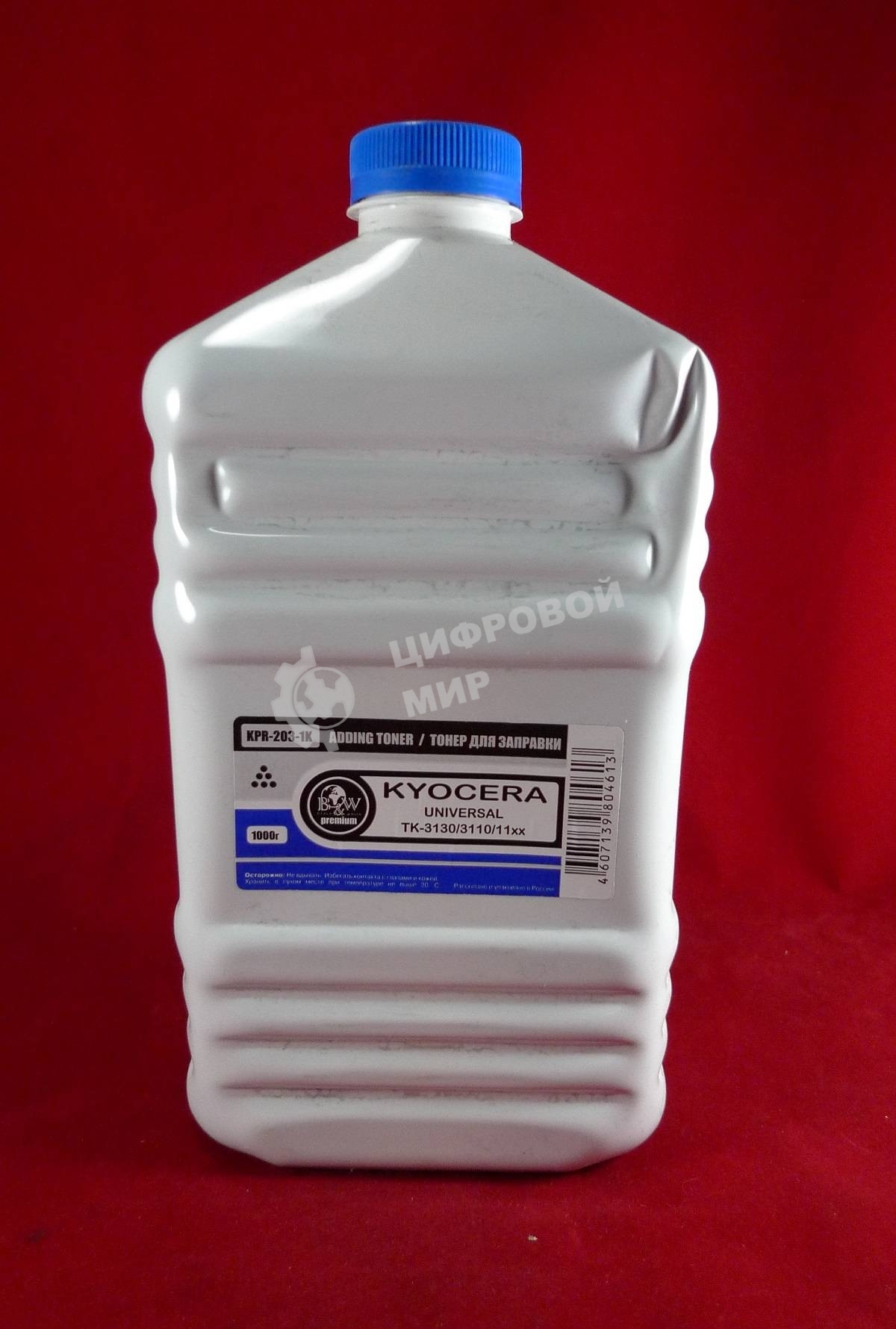 Тонер для Kyocera Universal (TK-3110/3160/3170/1110/1120/1130/1140/1150/1160/1170/1200/70/710/725/7105/7205) (кан. 1кг) B&W Premium (Tomoegawa) фас. Россия