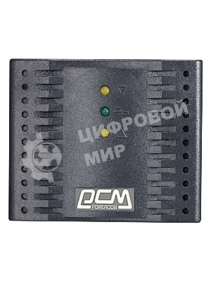Стабилизатор напряжения Powercom Voltage Regulator, 3000VA, Black, Schuko