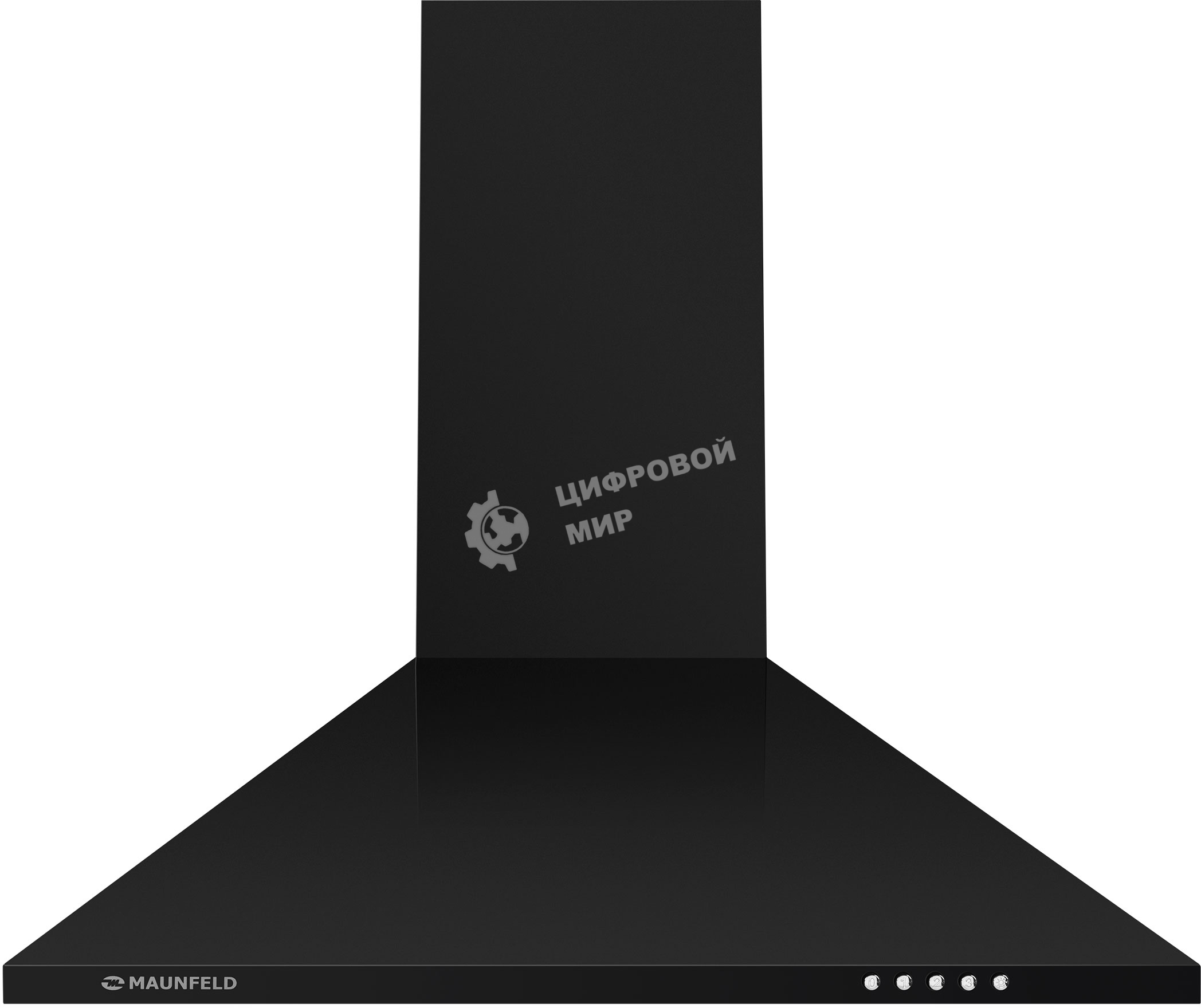 Вытяжка купольная Maunfeld Cork 60, черный, 60 см, 620 куб. м/ч, 47 дБ