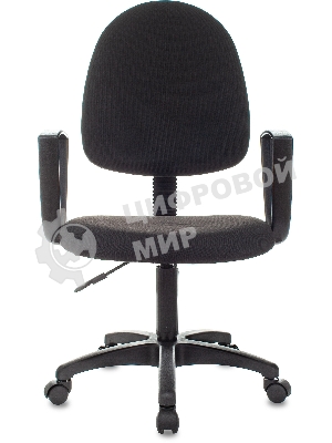 Кресло Бюрократ CH-1300N/3C11 черный, экокожа, 120 кг, механизм качания