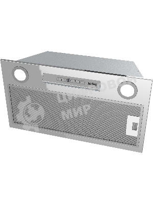 Вытяжка встраиваемая Korting KHI 6755 X нержавеющая сталь, 52 см, 800 куб. м/ч, 52 дБ