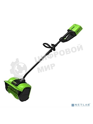 Снегоуборщик-снеголопата аккумуляторный GreenWorks 60В с АКБ 4АЧ и ЗУ (2602607UB)