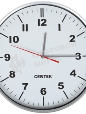 Часы настенные Centek СТ-7100 White