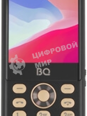 Мобильный телефон BQ 3598 Barrel XXL черный/золотистый