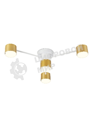 Потолочный светильник Ambrella light FL51720/4 WH/GD белый/золото GX53/4 max 12W 645*135