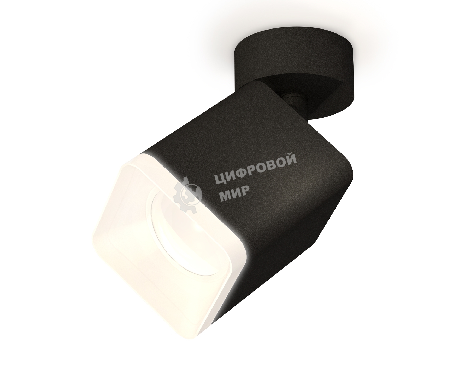 Светильник Ambrella Light XM7813022 SBK/FR черный песок/белый матовый MR16 GU5.3 (A2210, C7813, N7755)