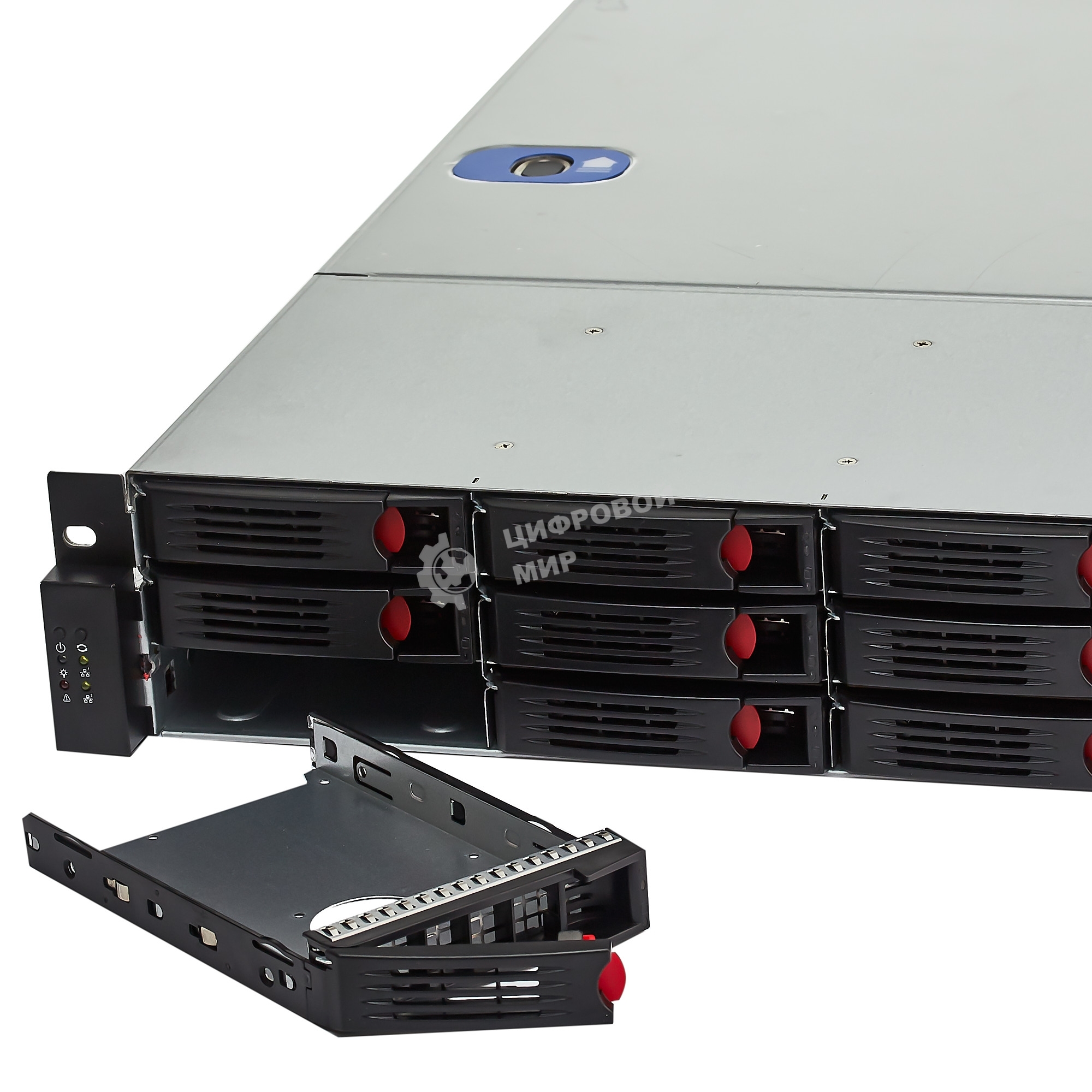 Серверный корпус ExeGate Pro 2U550-HS12 (RM 19