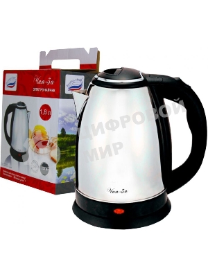 Чайник электрический Великие Реки Чая-3А новый дизайн, 1500 Вт, 1.8 л