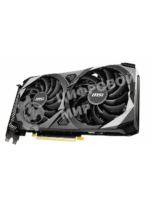 Видеокарта MSI GeForce RTX 3060 VENTUS 2X (LHR), 12 GB GDDR6, 192 bit, 3xDisplayPort, HDMI, GPU 1320 MHz