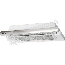 Вытяжка встраиваемая Elikor Интегра 50П-400-В2Л белый/нержавеющая сталь, 50 см, 400 куб. м/ч, 57 дБ