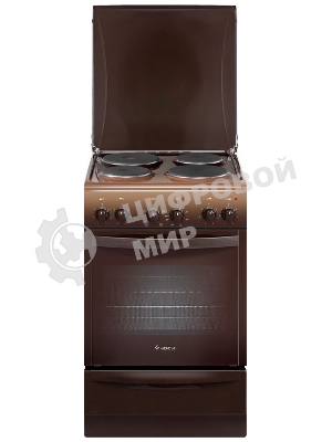 Плита электрическая Gefest 5140 0001 коричневый, конфорок 3 шт, духовка 55 л, 50 см x 85 см x 58.5 см