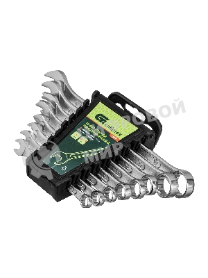 Набор комбинированных ключей Сибртех (8 - 19 мм) 8 шт.