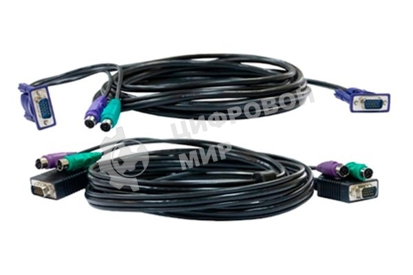 Кабель D-Link DKVM-CB/A4A 1.8м черный