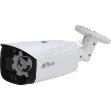 Уличная цилиндрическая IP-видеокамера TiOC Dahua DH-IPC-HFW3849T1P-AS-PV-0360B-S5 с ИИ и активным сдерживанием 8Мп, 1/2.7” CMOS, объектив 3.6мм, видеоаналитика, ИК 30м, LED 30м, IP67