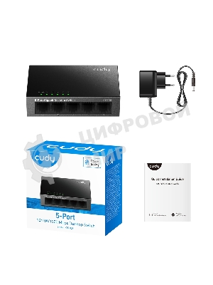 Коммутатор Cudy GS105, 5×1 Гбит/с