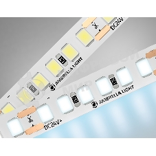 Светодиодная лента Ambrella light GS3203 2835 180Led/ 14.4W m/ 24V IP20 6500K/ 5000*8*1.2mm (2 конт.)