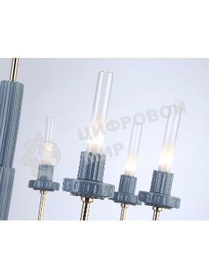 Люстра Ambrella light LH53126/8 GD/WH/GB золото/белый/серо-синий 13W 3000K D720*1120
