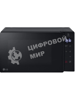 Микроволновая печь LG MH6032GAS черный, 20 л, 700 Вт, переключатели - сенсор