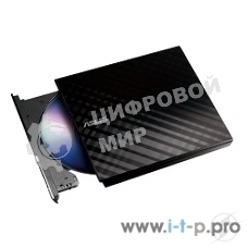 Оптический привод внешний ASUS SDRW-08D2S-U LITE/(D)BLK (G/AS), черный RTL