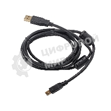 Кабель Defender PRO USB 2.0 кабель удлинительный 1.8м AM/AF, зол.конт, 2фер.фил.