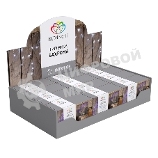 Новогодние светоукрашения Neon-night гирлянда Айсикл (бахрома) светодиодный, 1,8 х 0,5 м., белый провод, 220В, диоды синие