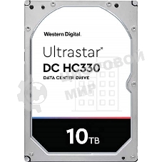 Жесткий диск SAS 10Tb 7200RPM 12Gb/ S 256MB DC HC330 WUS721010AL5204_0B42303 WD
