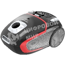 Пылесос Hyundai HYV-B4995 черный/красный, 400/2220 Вт, уборка сухая, пылесборник мешок 2.5 л
