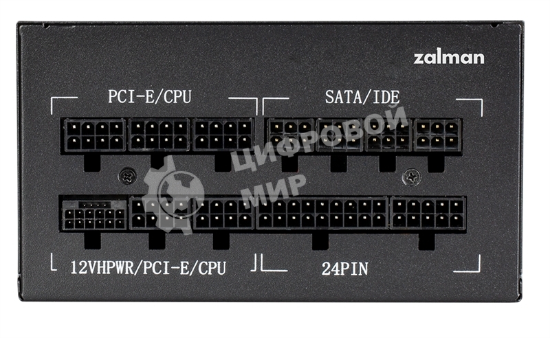 Блок питания Zalman TeraMax II (ZM1200-TMX2), 1200Вт, 120мм, 80 PLUS Gold, модульный, черный