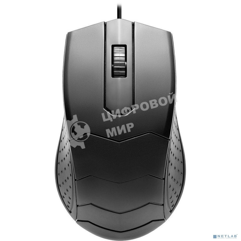 Мышь проводная Defender HIT MB-530 черный, 1000 dpi, USB, кнопки - 3