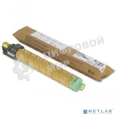 Картридж лазерный тип MP C3503 желтый для Ricoh Aficio MPC3003/3503 (18000стр)