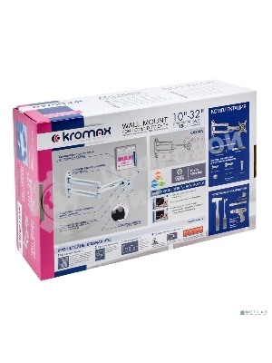 Кронштейн для телевизора Kromax TECHNO-11 белый 10