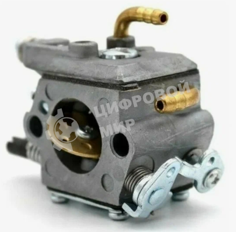Карбюратор для бензопил 45/52/4500/5200/4518/5220 с праймером (медные отводы) 100048