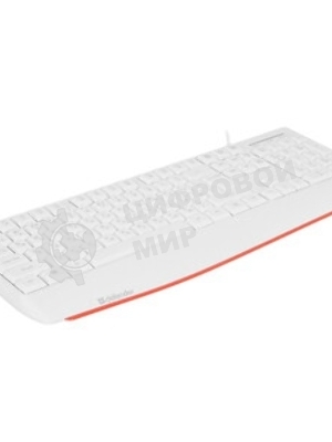 Клавиатура проводная Defender Atom HB-546, USB, черный