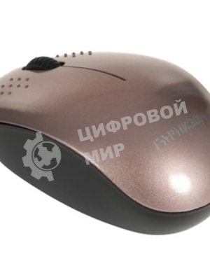 Мышь беспроводная Гарнизон GMW-440-3 розовый, 1000 dpi, радиоканал, USB, кнопки - 3