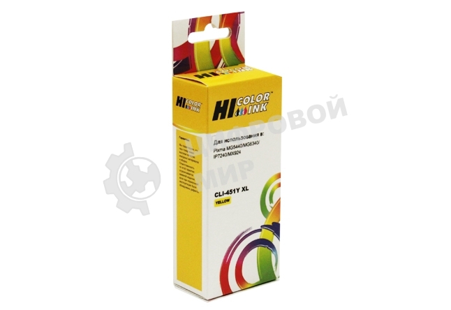 Картридж Canon PIXMA iP7240/MG6340/MG5440 (Hi-Black) CLI-451XLY, Y    