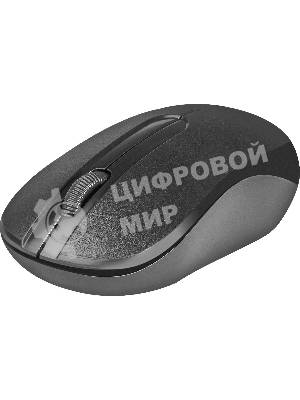 Мышь беспроводная Defender Datum MM-285 черный, 1600 dpi, радиоканал, USB, кнопки - 3