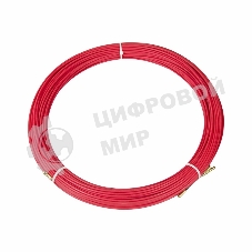 Протяжка кабельная Rexant (мини УЗК в бухте), стеклопруток, d=3,5 мм 100 м красная SDS