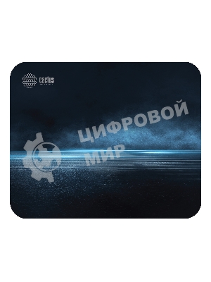 Коврик для мыши Cactus CS-MP-P03XS Микро черный 220x180x2мм